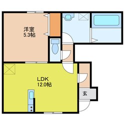 クラナスの物件間取画像